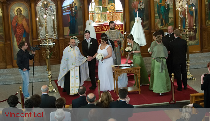 Greek wedding ceremony