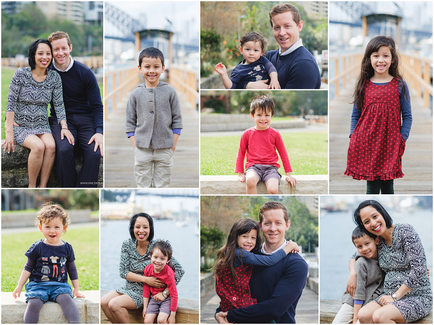 Family Photos at Lavender Bay North Sydney