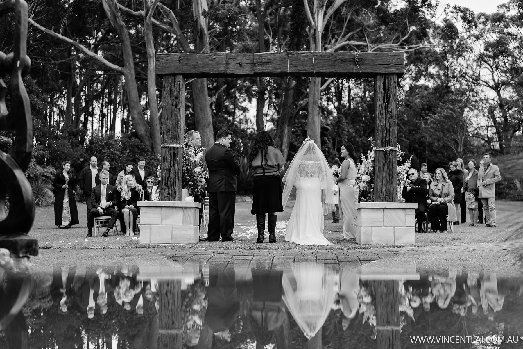 Wedding at Tumbling Waters Retreat Stanwell Tops