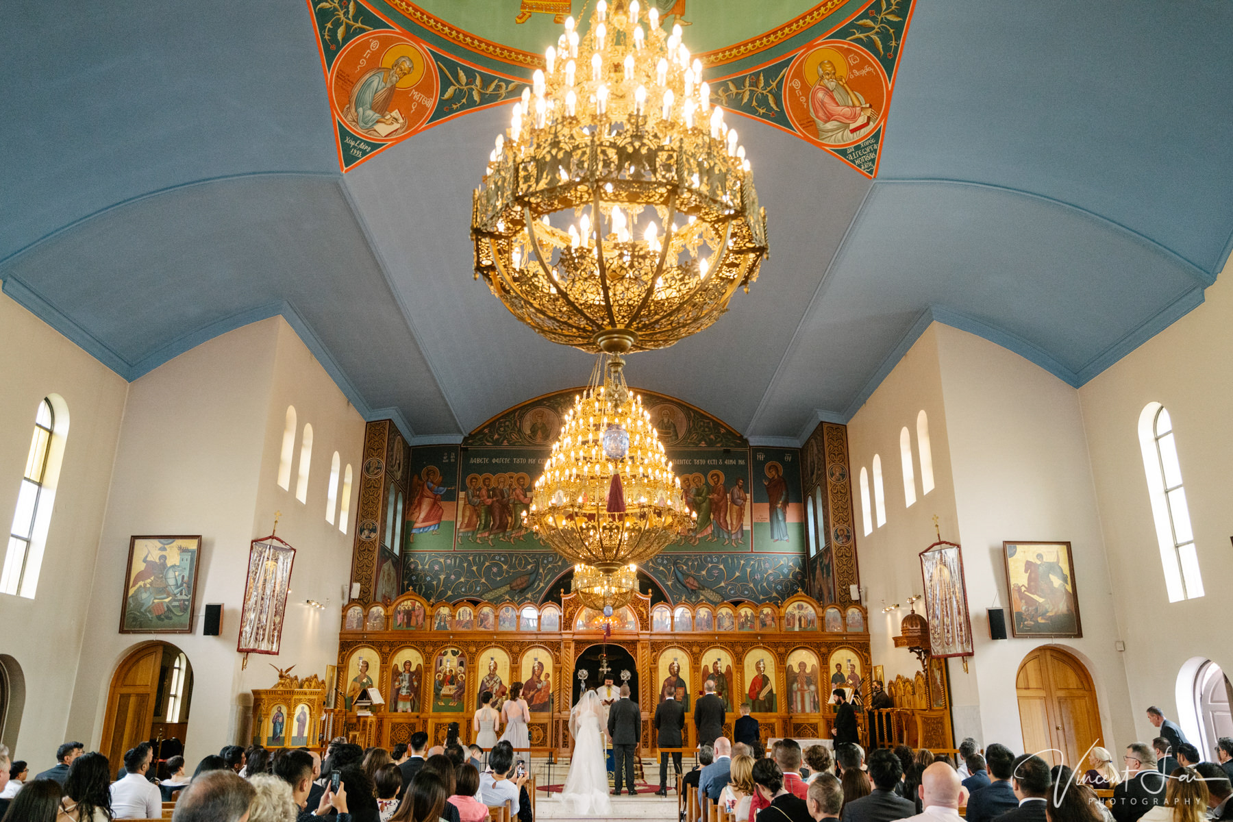 Wedding at St Nicholas Greek Orthodox Church Wedding