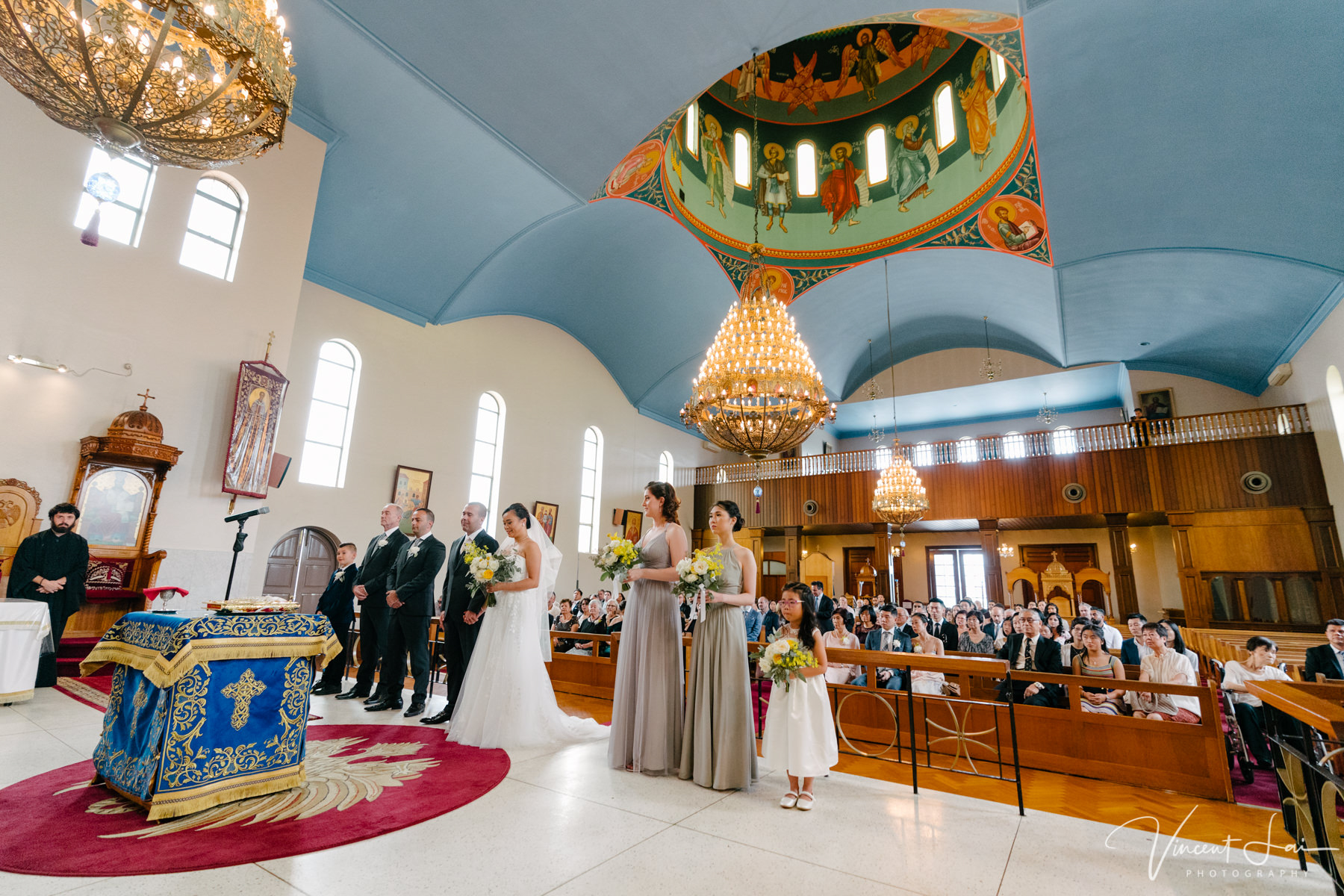 Wedding at St Nicholas Greek Orthodox Church Wedding