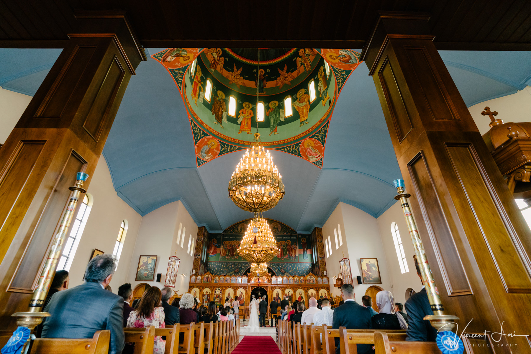 St Nicholas Greek Orthodox Church Wedding Photographer Vincent Lai