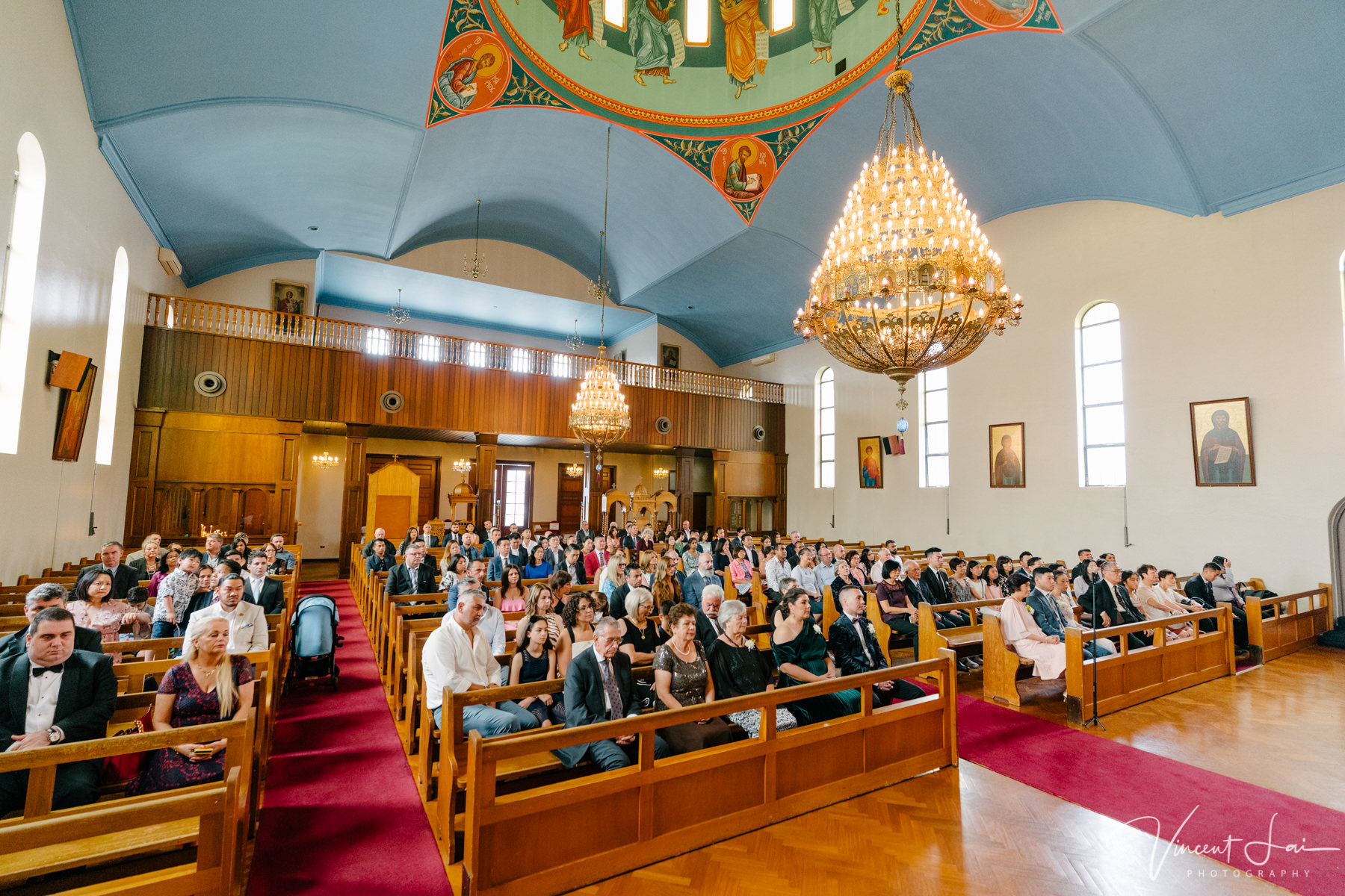 St Nicholas Greek Orthodox Church Wedding Photographer Vincent Lai