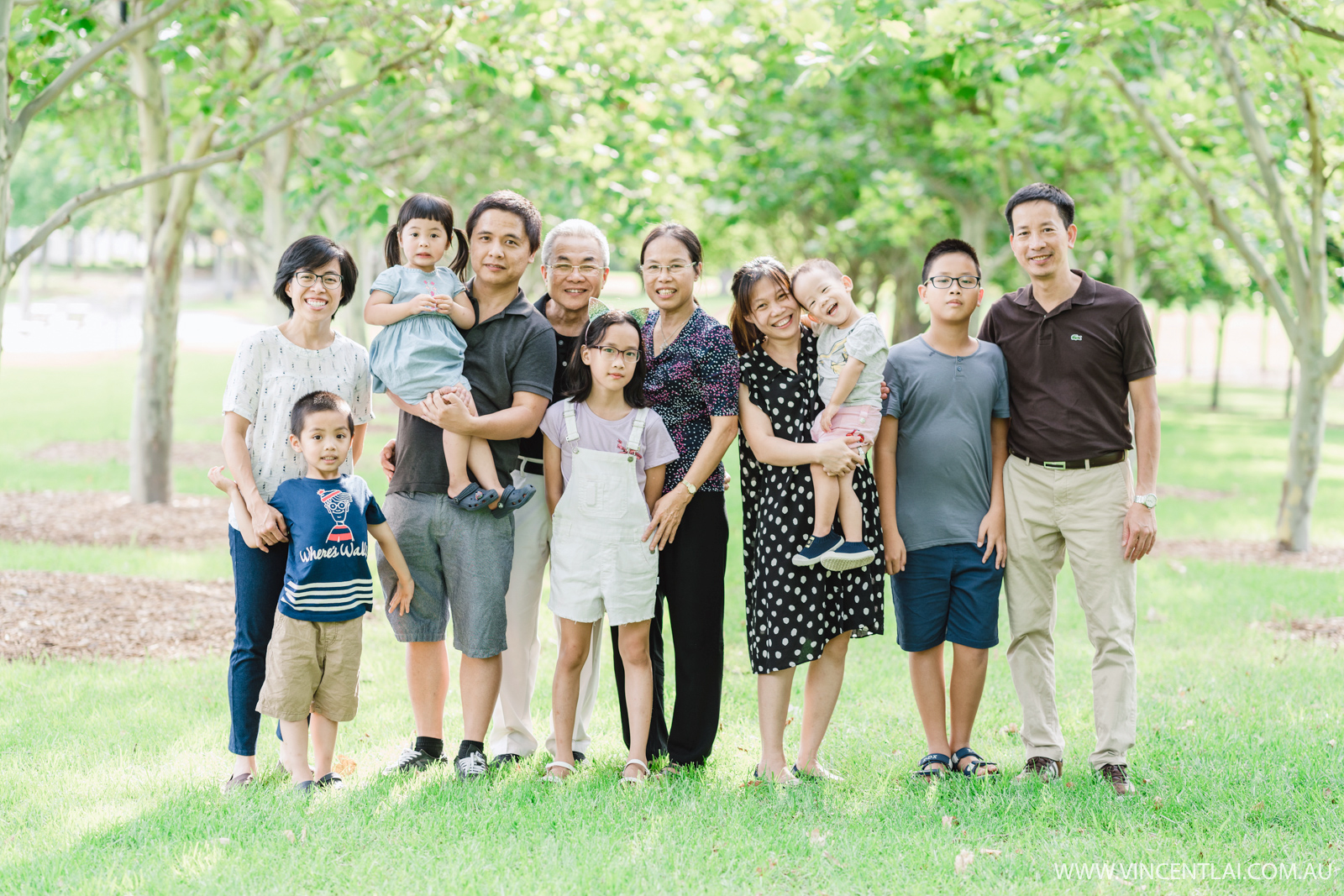 Family Photo Session Bicentennial Park