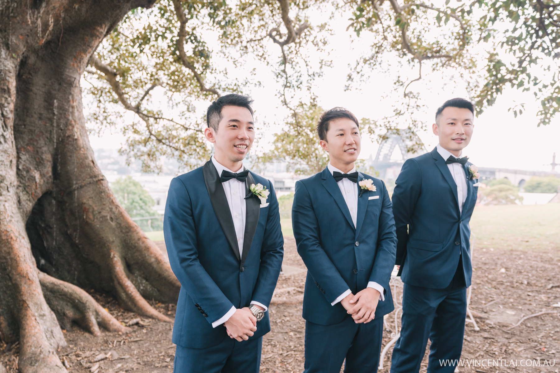 Observatory Hill Park Wedding Ceremony and Zest Point Piper Wedding Reception