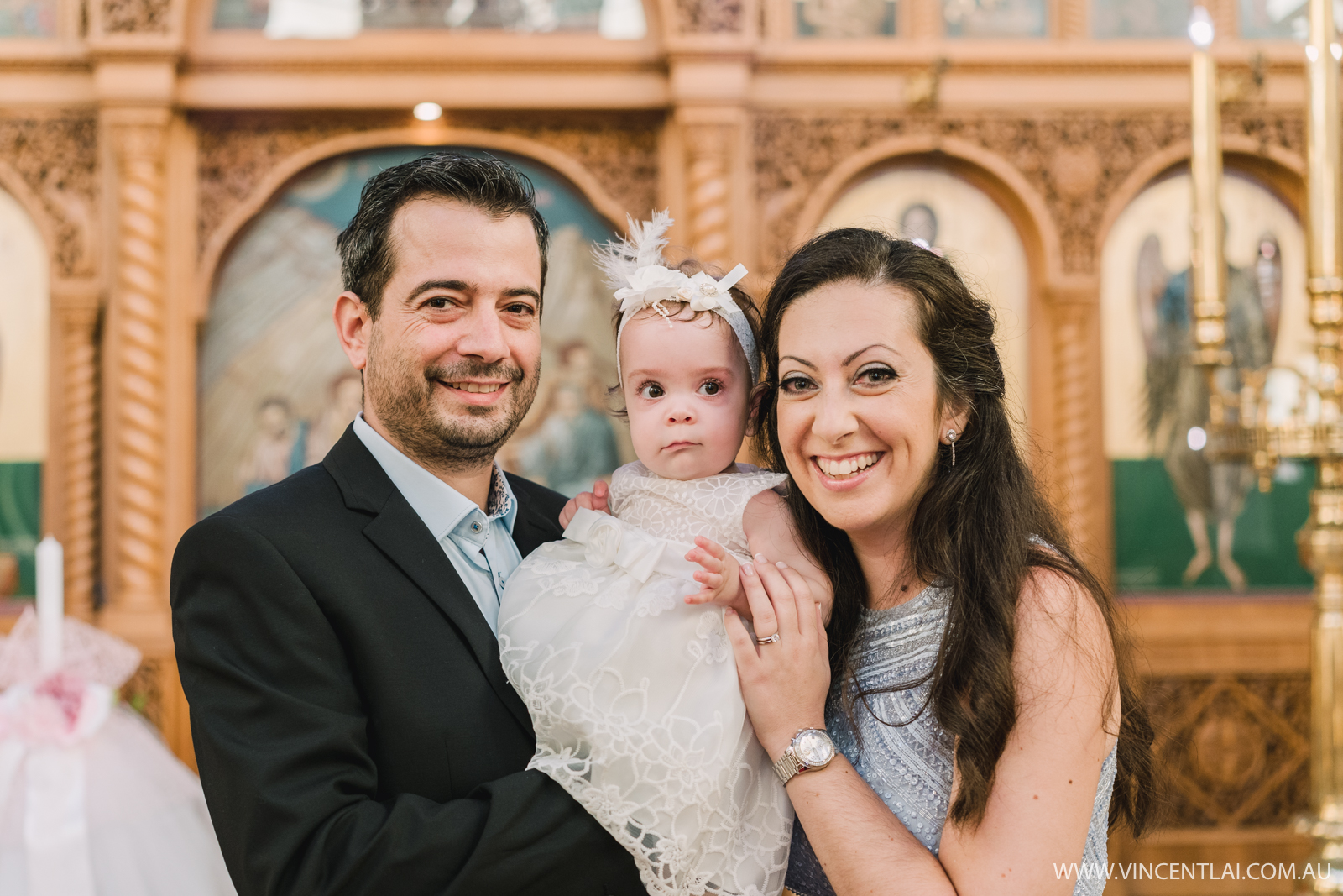 Christening at All Saints Greek Orthodox Church Belmore