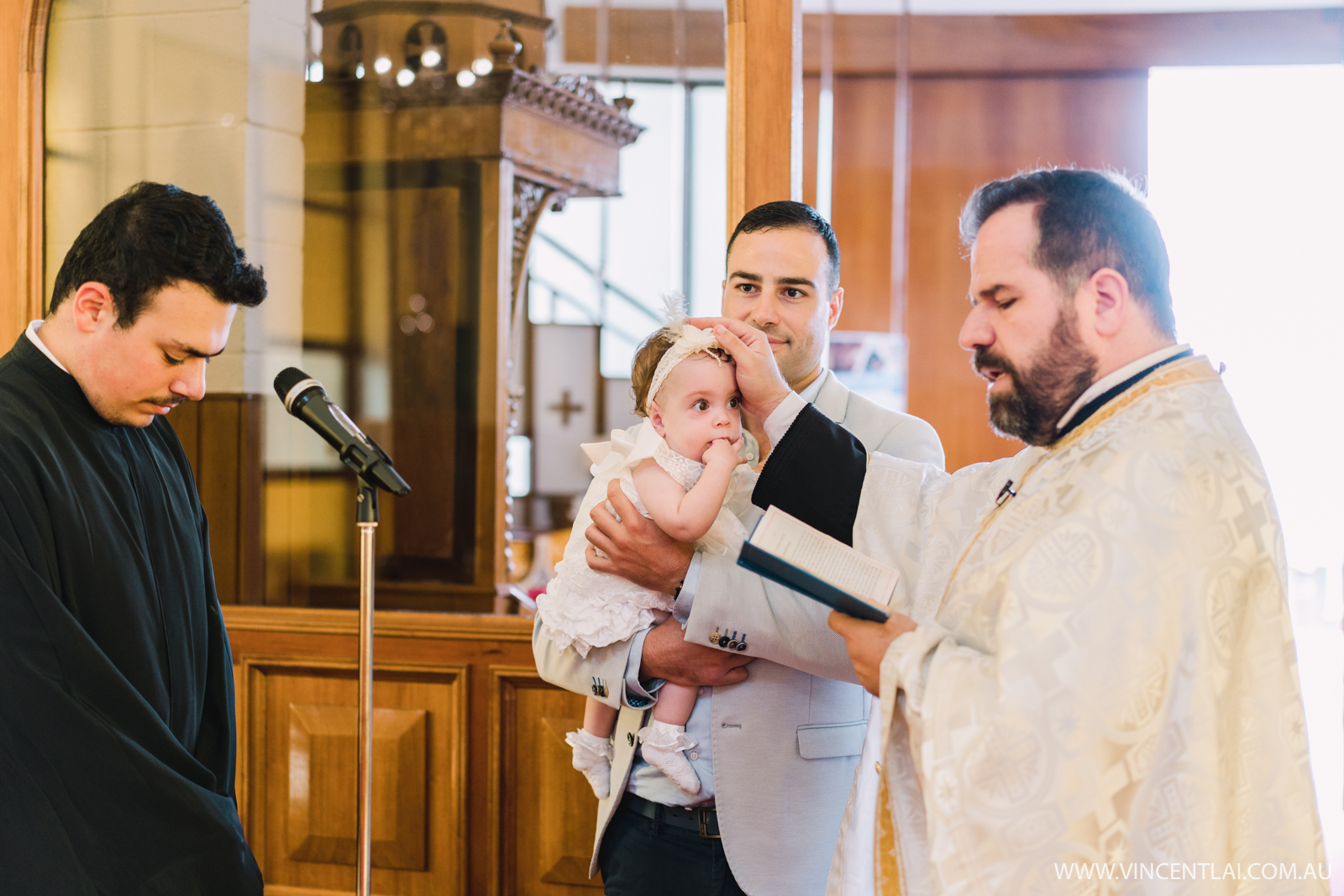 All Saints Greek Orthodox Church Christening