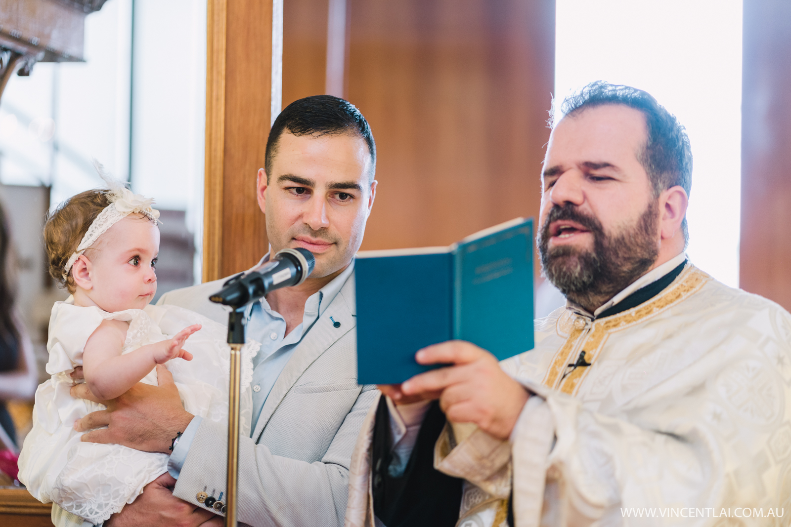 Christening at All Saints Greek Orthodox Church Belmore