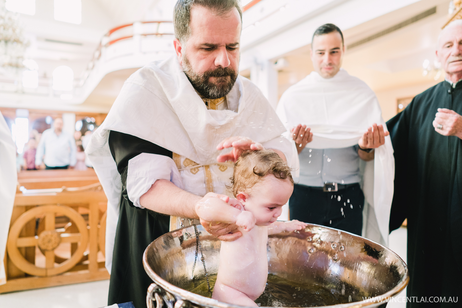 All Saints Greek Orthodox Church Christening