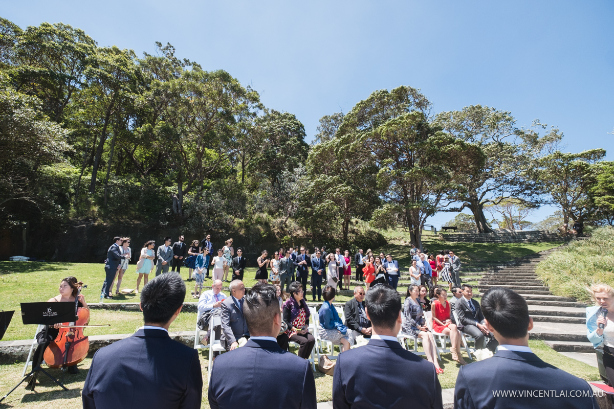 Bradleys Head Amphitheatre Wedding