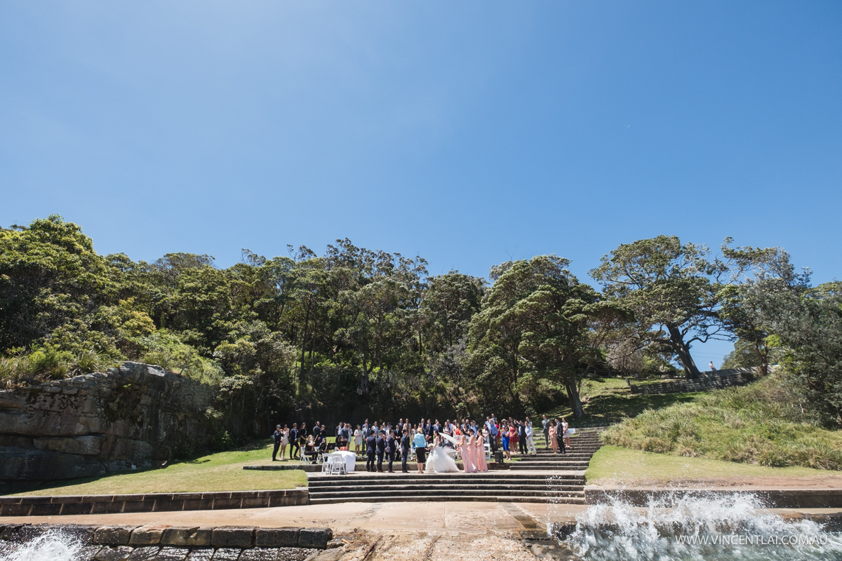 Bradleys Head Amphitheatre Wedding Ceremony