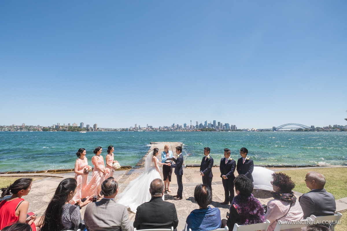 Bradleys Head Amphitheatre Wedding