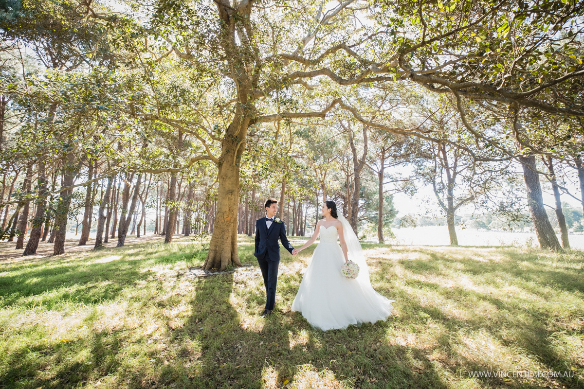 Centennial Park Wedding Photo