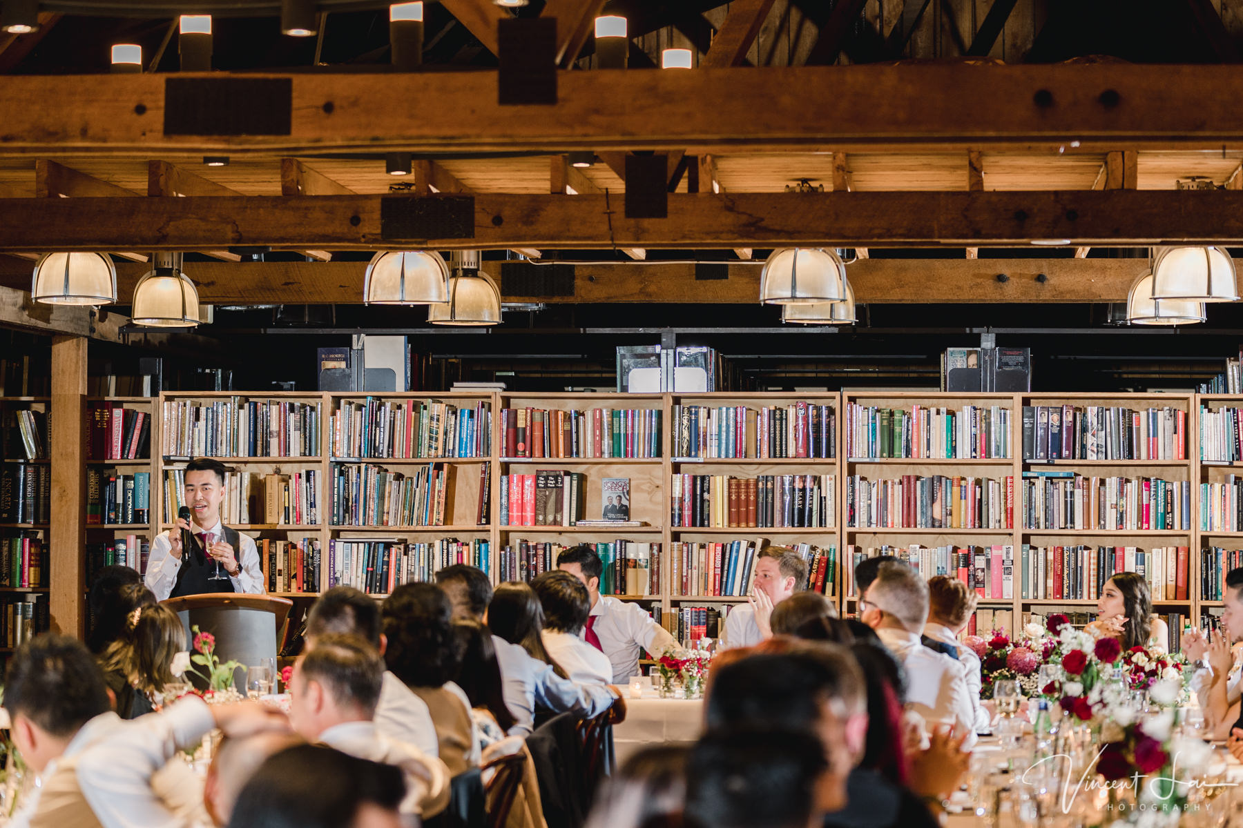 Berkelouw Book Barn Bendooley Estate Wedding Reception