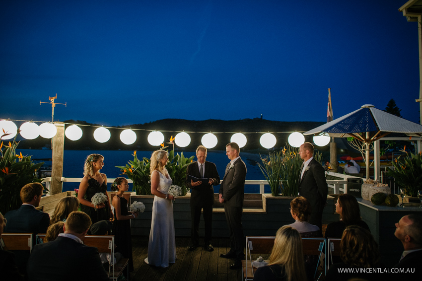 Sydney Wedding at The Boathouse Palm Beach