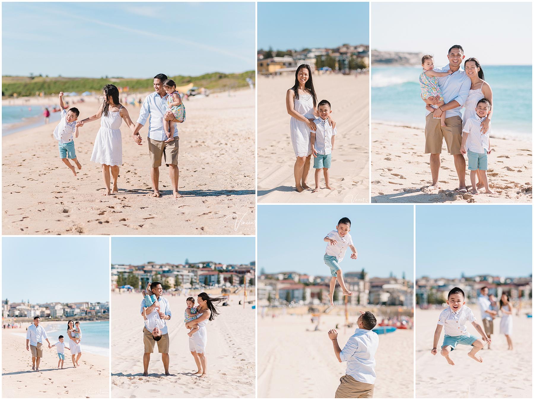 Family Photo Session at Maroubra Beach