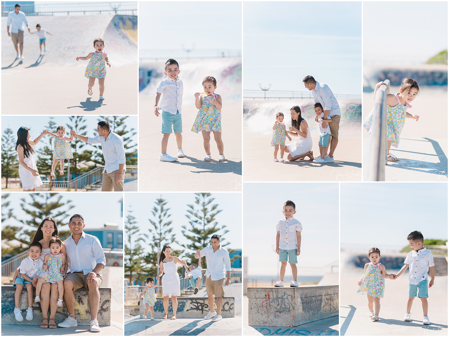 Family Photo Session at Maroubra Beach
