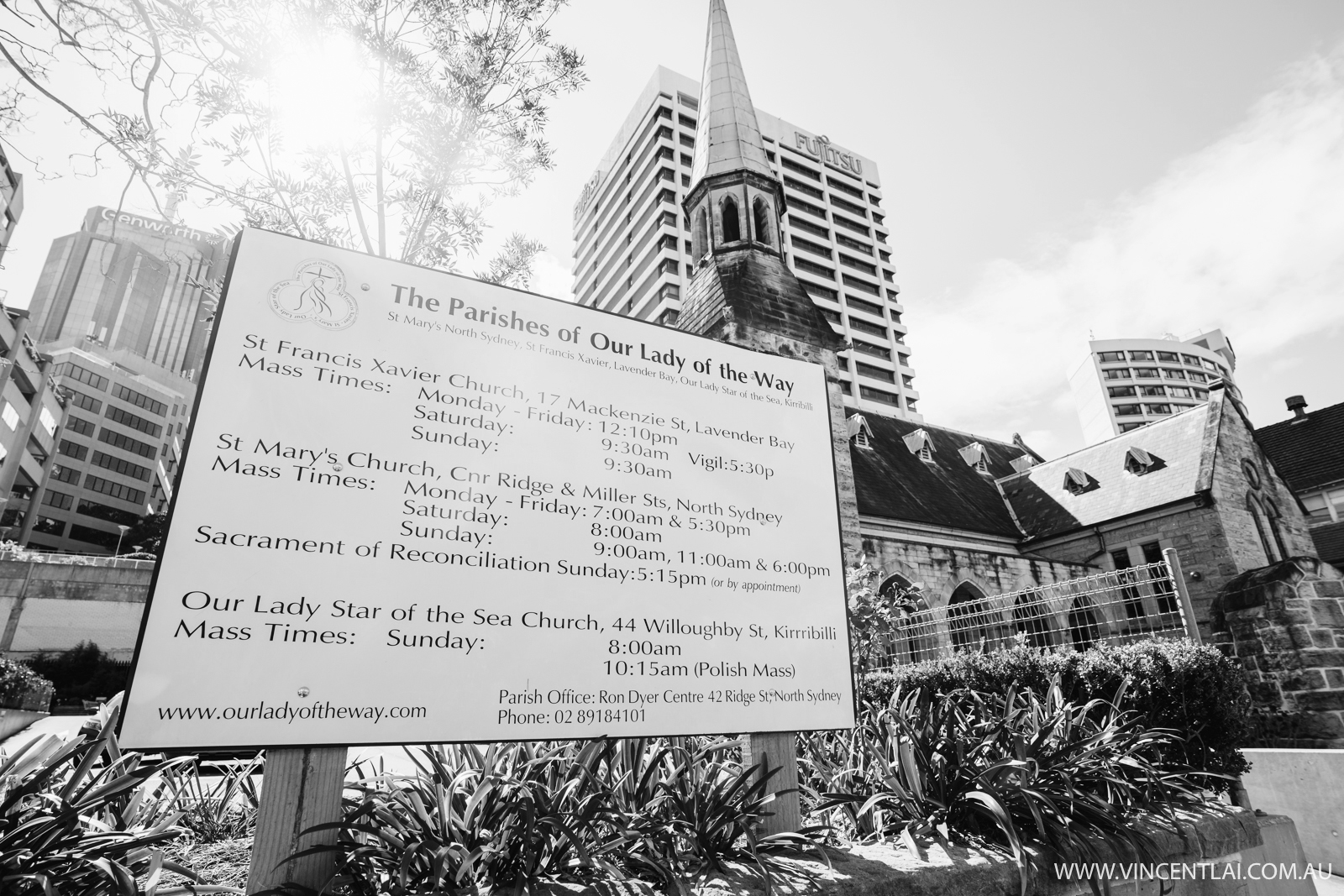 Baptism at St Francis Xavier Lavender Bay