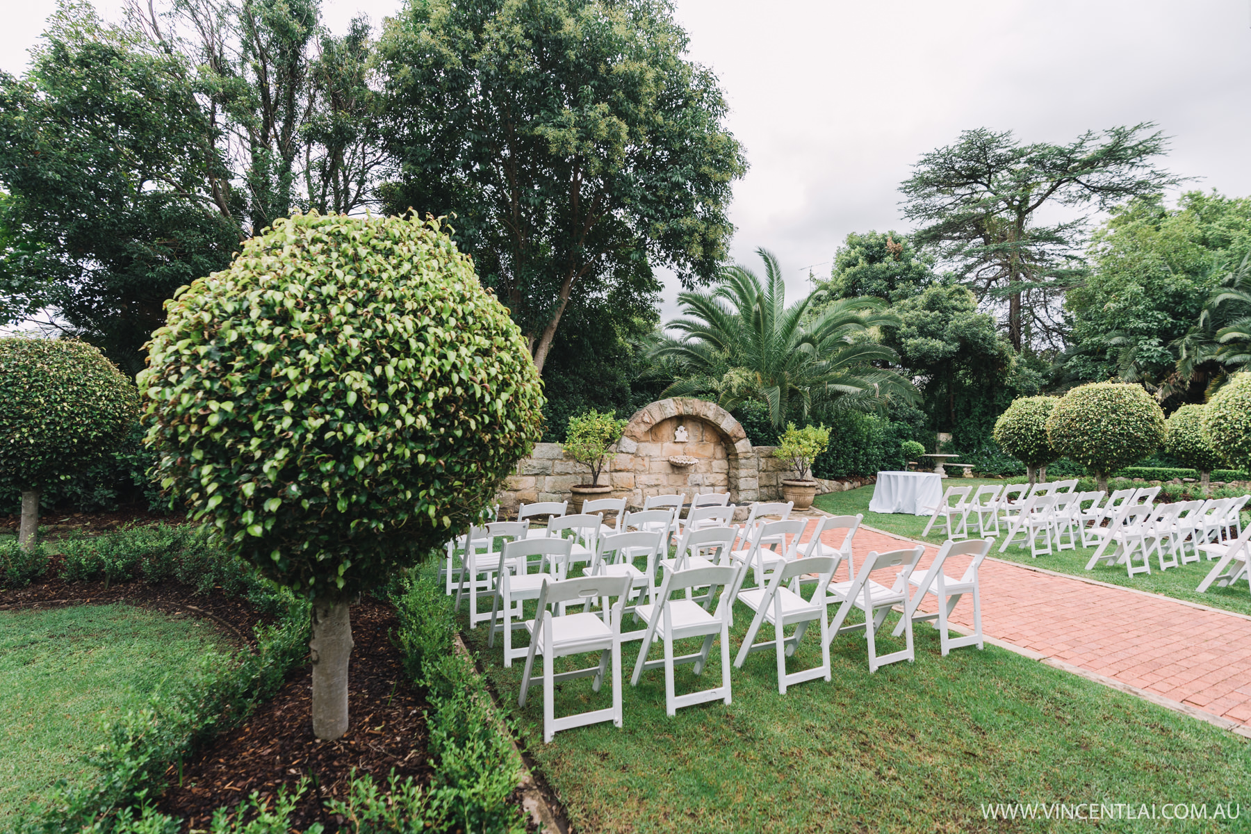 Enchanted Garden Wedding Ceremony and Reception at Oatlands House