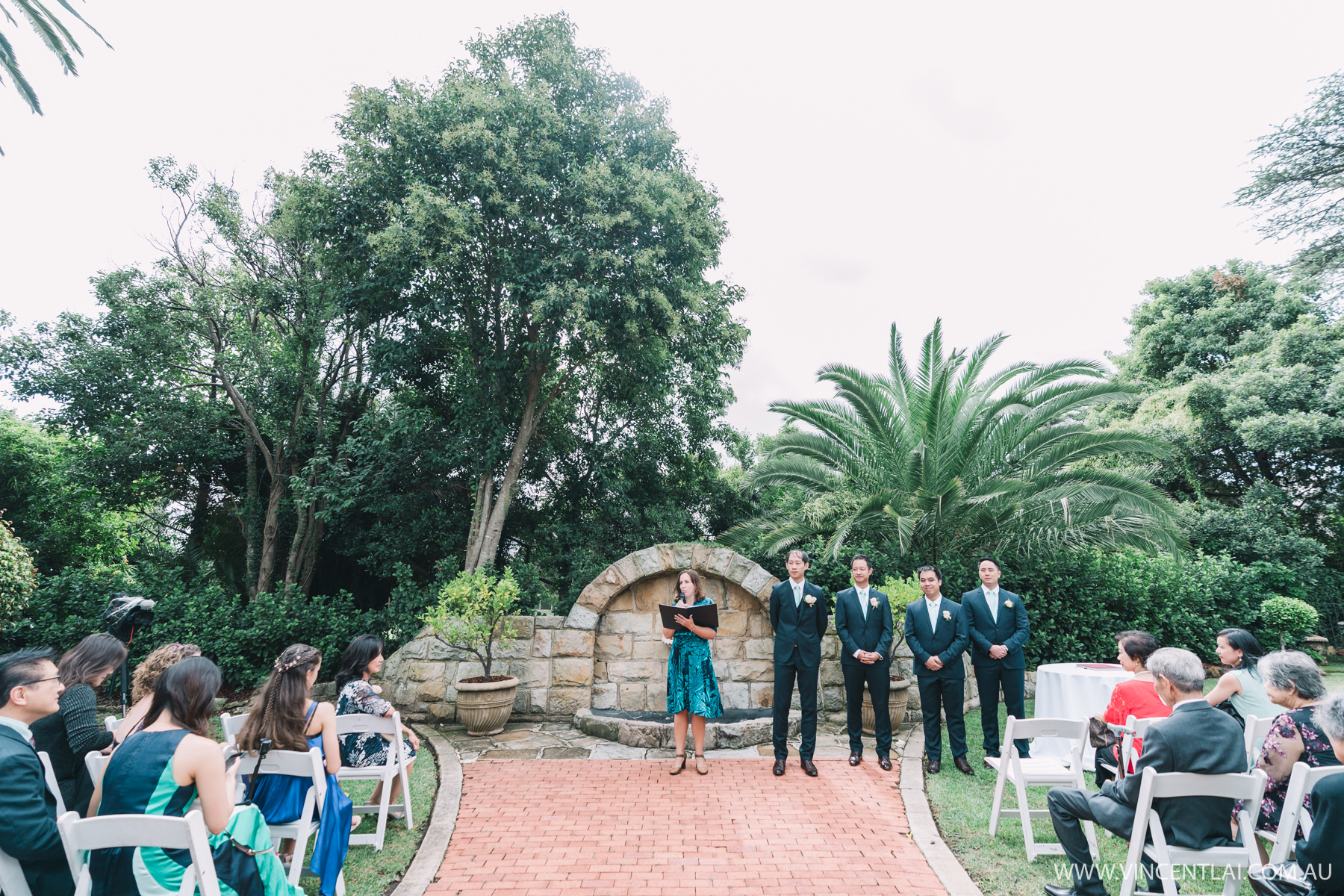 Enchanted Garden Wedding Ceremony and Reception at Oatlands House