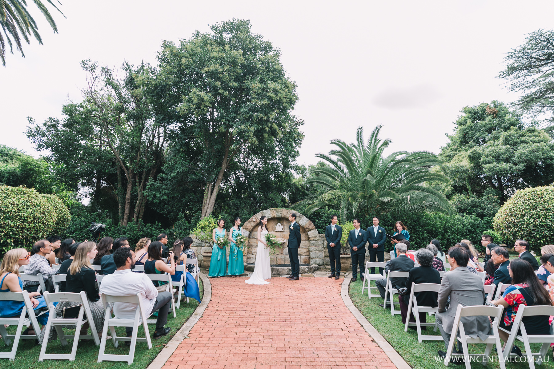 Enchanted Garden Wedding Ceremony at Oatlands House