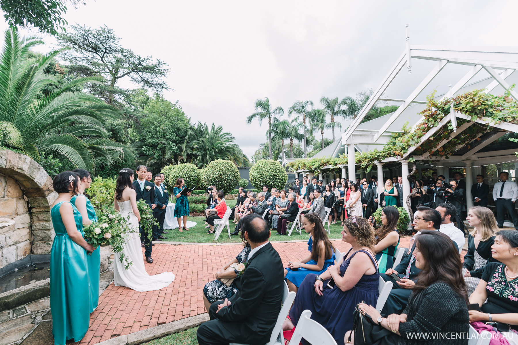 Enchanted Garden Wedding Ceremony and Reception at Oatlands House