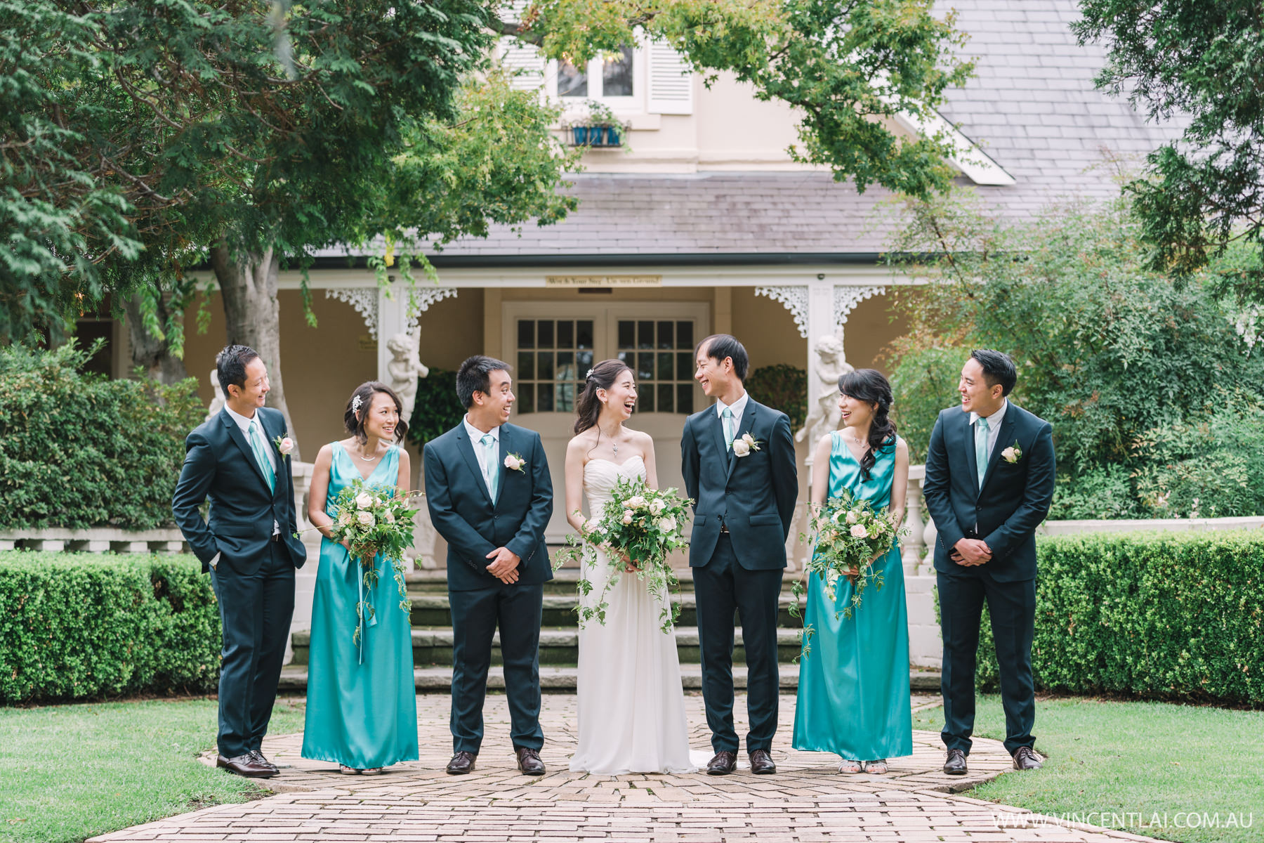 Garden Wedding Ceremony and Reception at Oatlands House