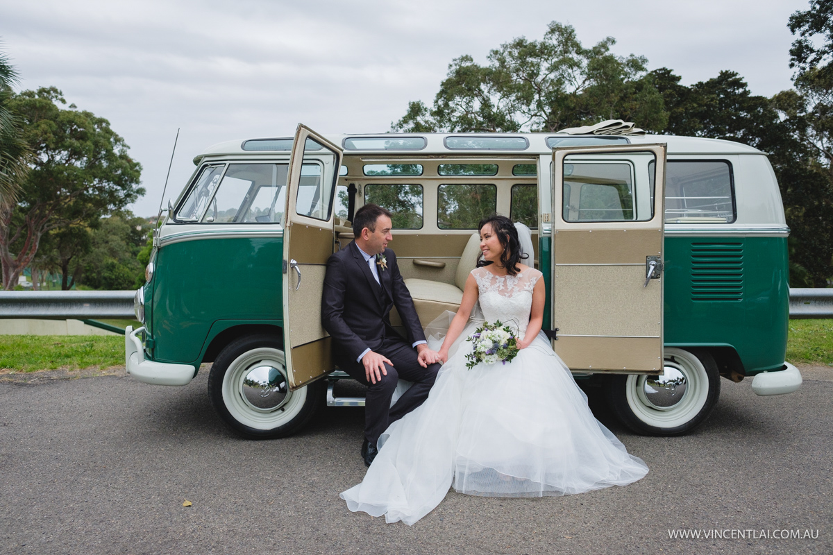 Classic Kombi for a wedding