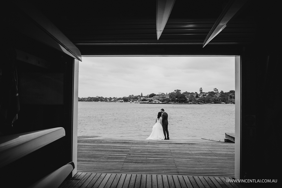 Wedding at Sydney Rowing Club