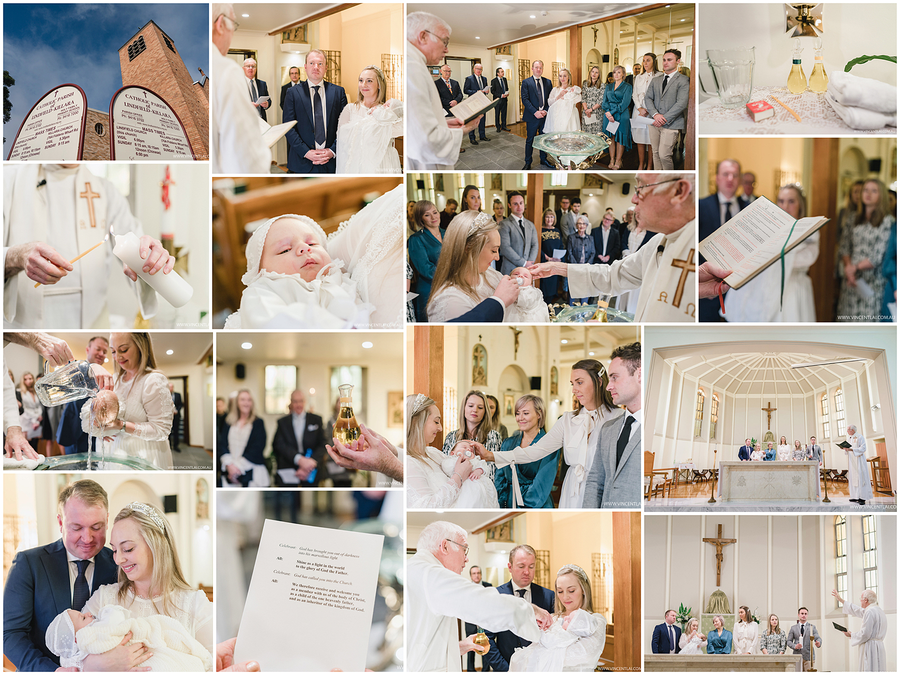 Baptism at Catholic Parish of Lindfield Killara Church