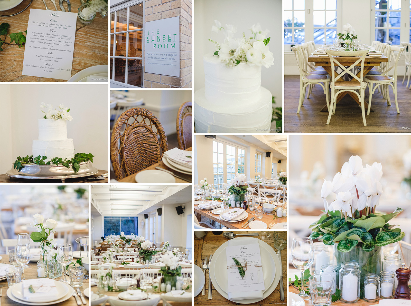 Watsons Bay Boutique Hotel Wedding Sunset Room