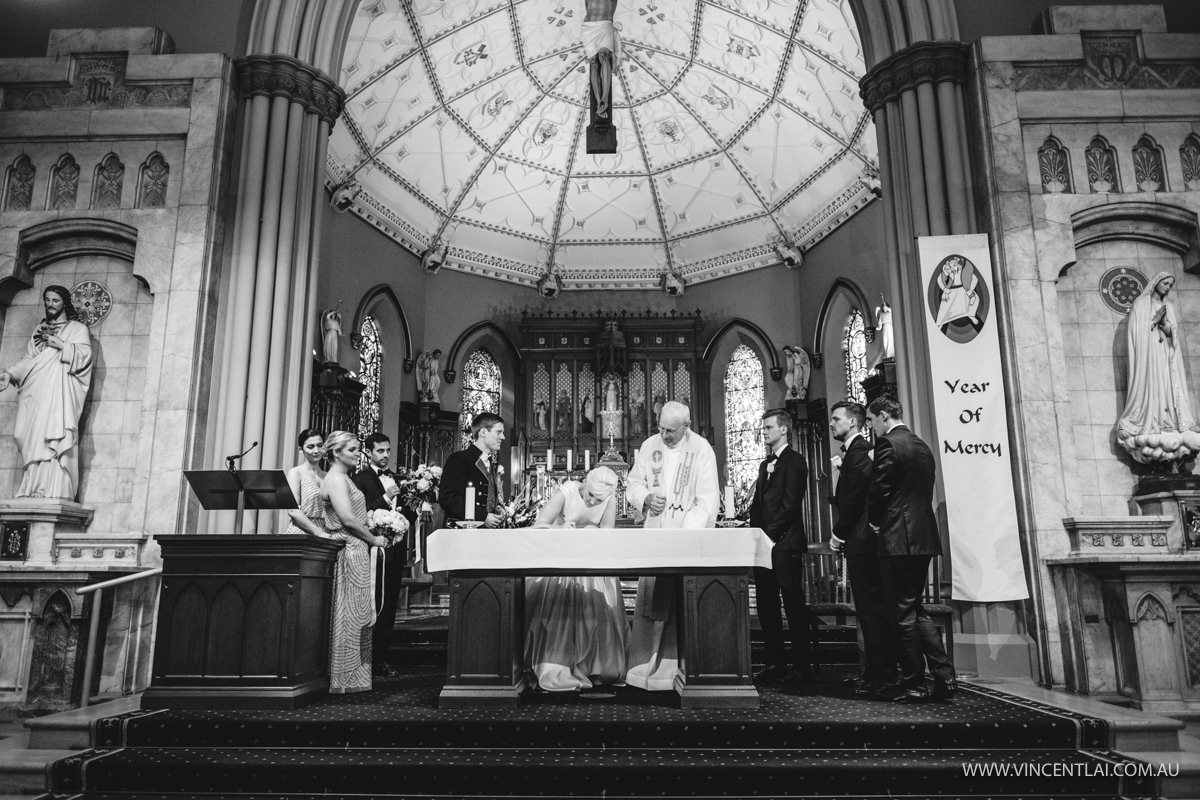 St Patrick's Church Wedding | Museum of Contemporary Art Wedding Reception