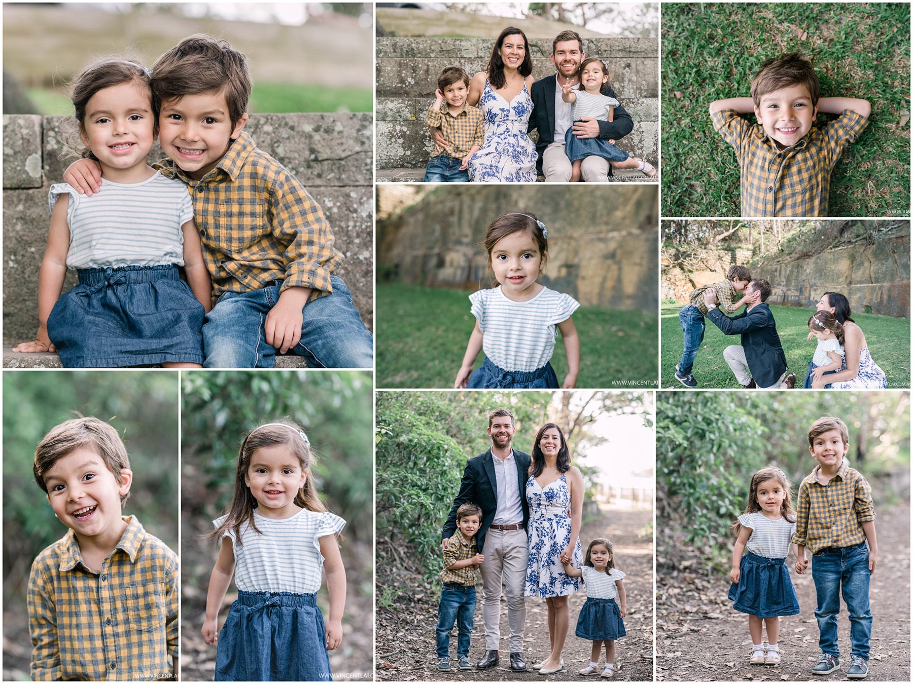 Family Portrait Session at Bradleys Head Amphitheatre Mosman