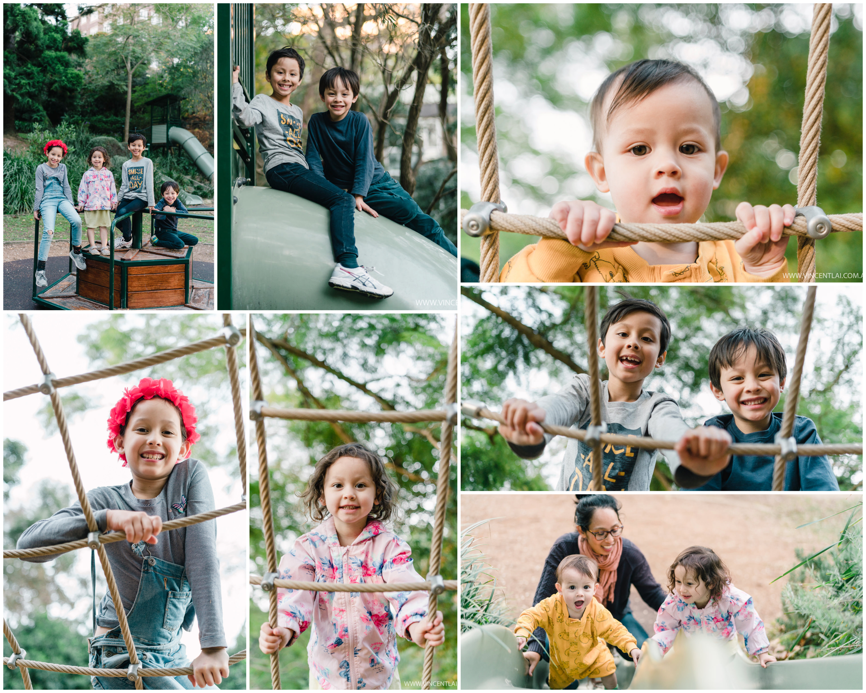 Family Photos at Watt Park North Sydney