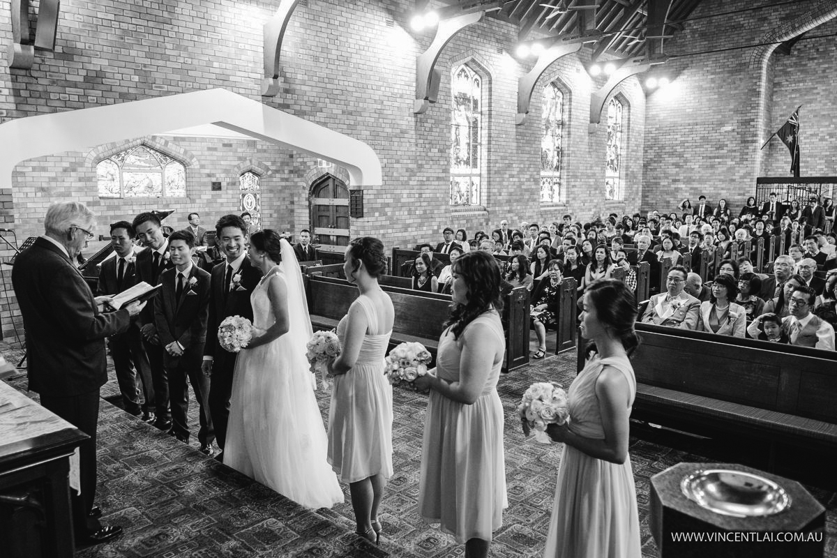 St Giles Hurstville Presbyterian Church Wedding