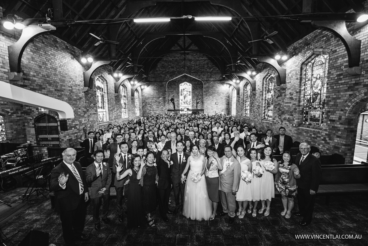 Wedding at St Giles Hurstville Presbyterian Church
