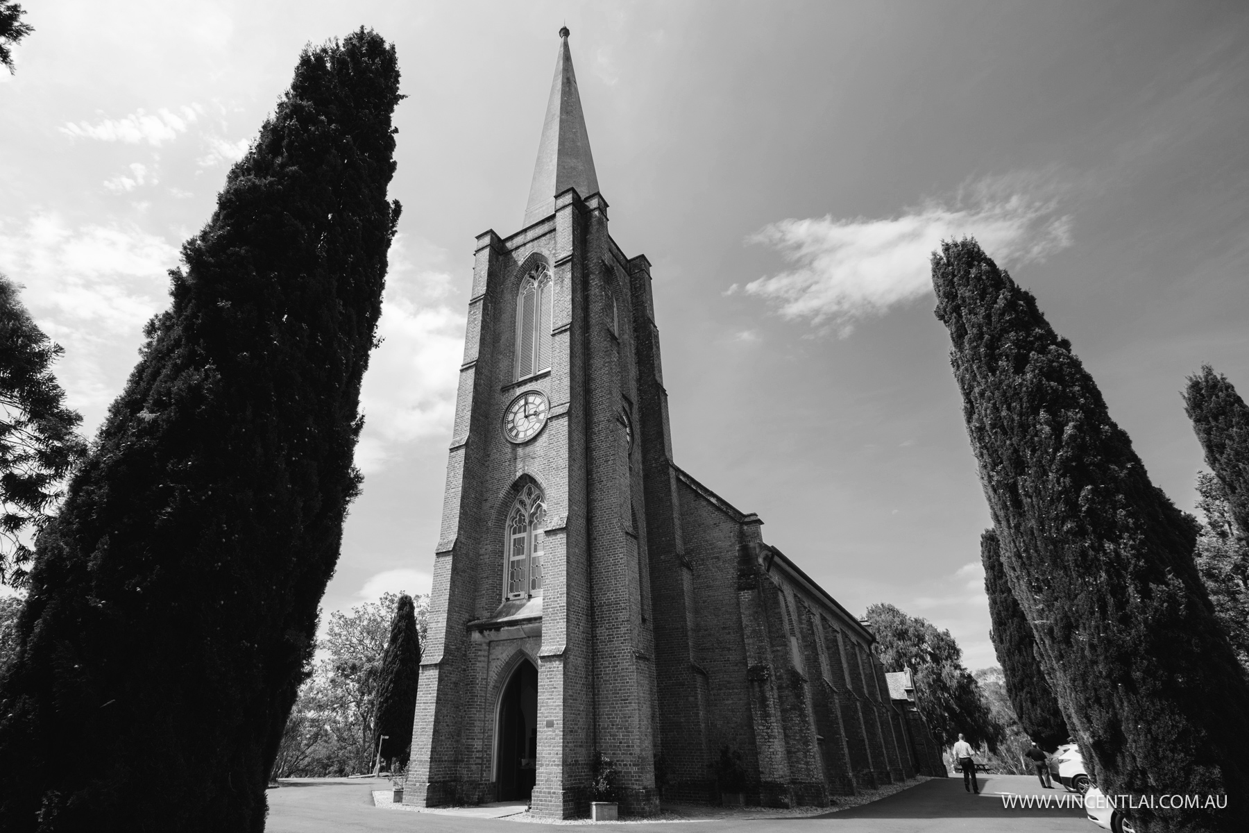 Wedding at St John's Anglican Church Camden