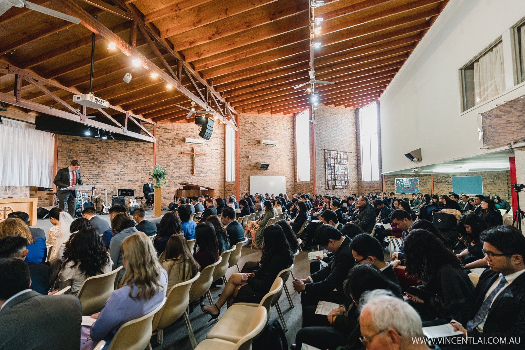 Wedding at Campbelltown City Baptist Church