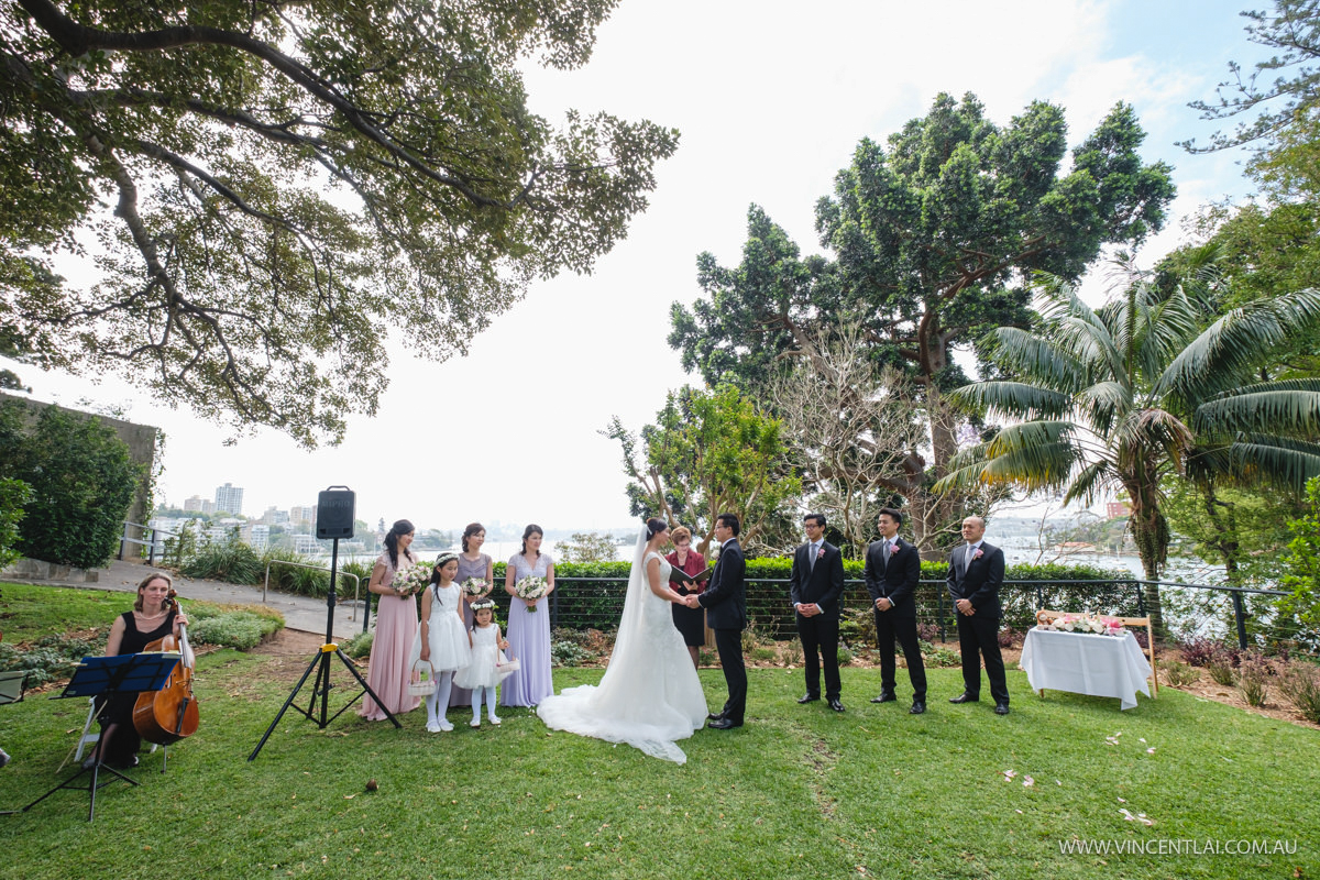 Wedding at Blackburn Gardens Woollahra 