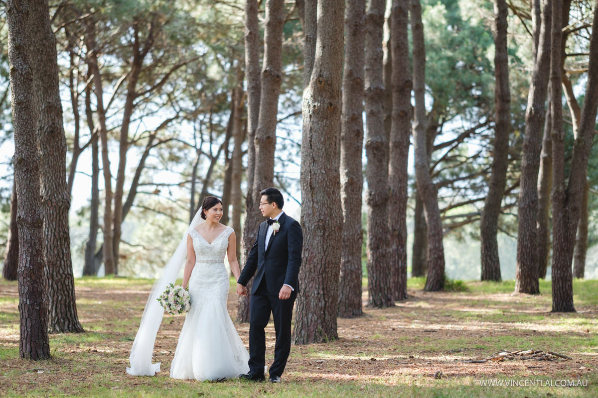 Centennial Park wedding photo