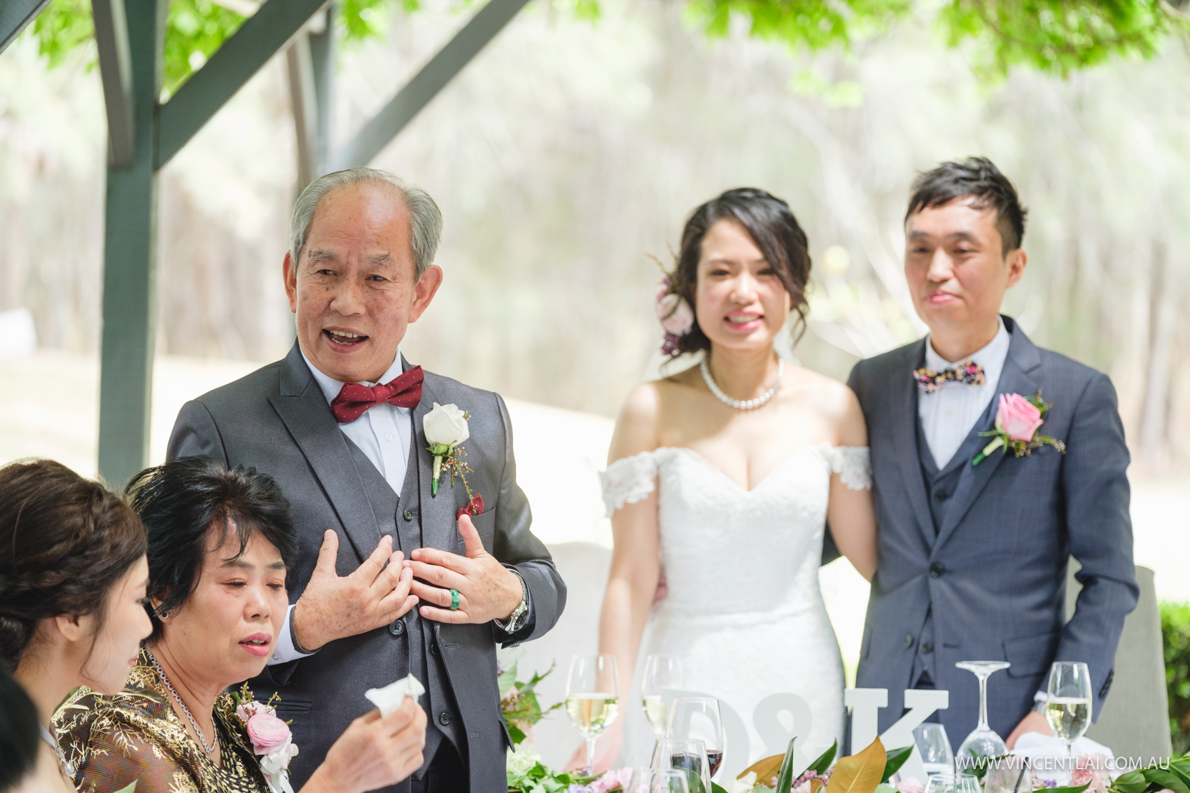The Convent Wisteria Courtyard Wedding