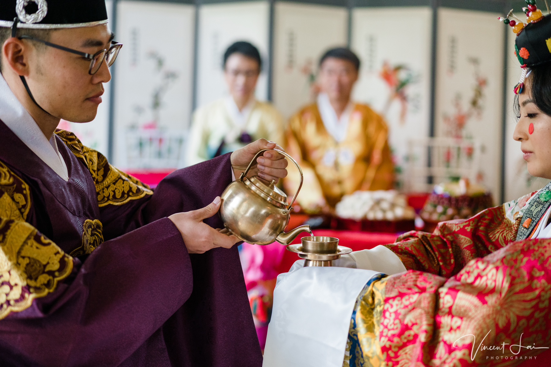 Korean Wedding Ceremony at Athol Hall Mosman