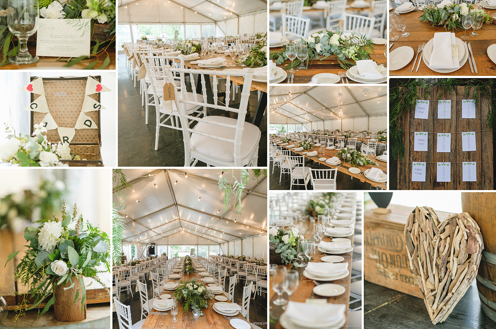 Marquee Wedding Setup Styling