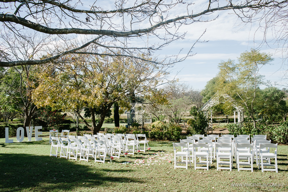 Winter Garden Wedding Gledswood Homestead Winery