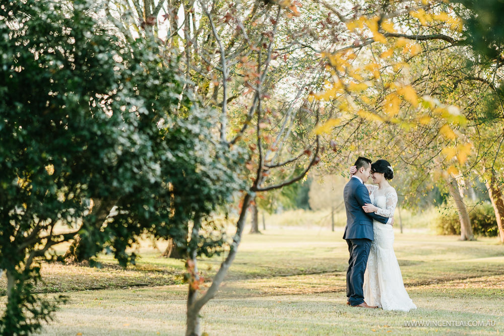 Winter Garden Wedding Gledswood Homestead Winery