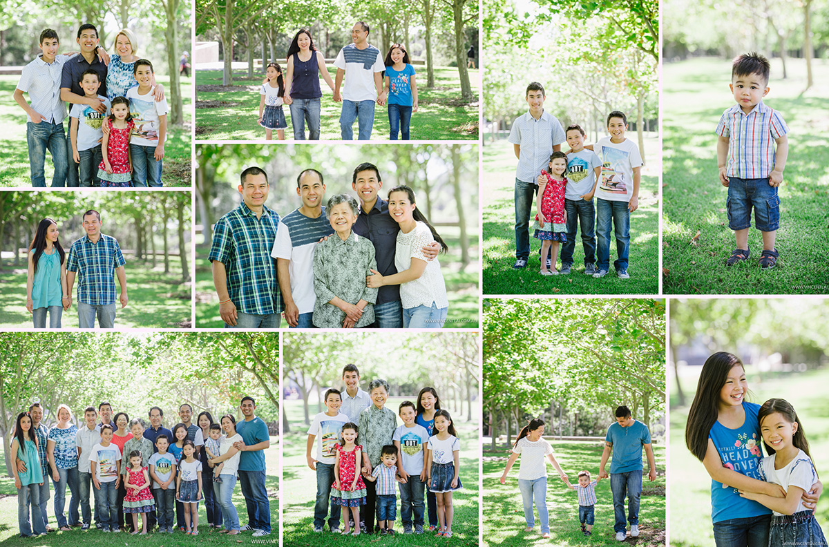 Extended Family Photo Session at Bicentennial Park
