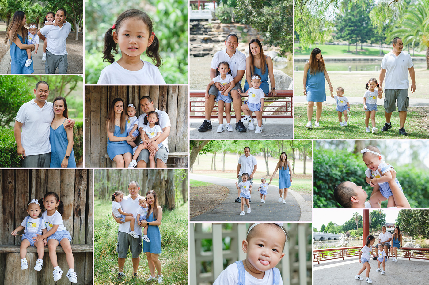 Family Photo Session at Nurragingy Reserve