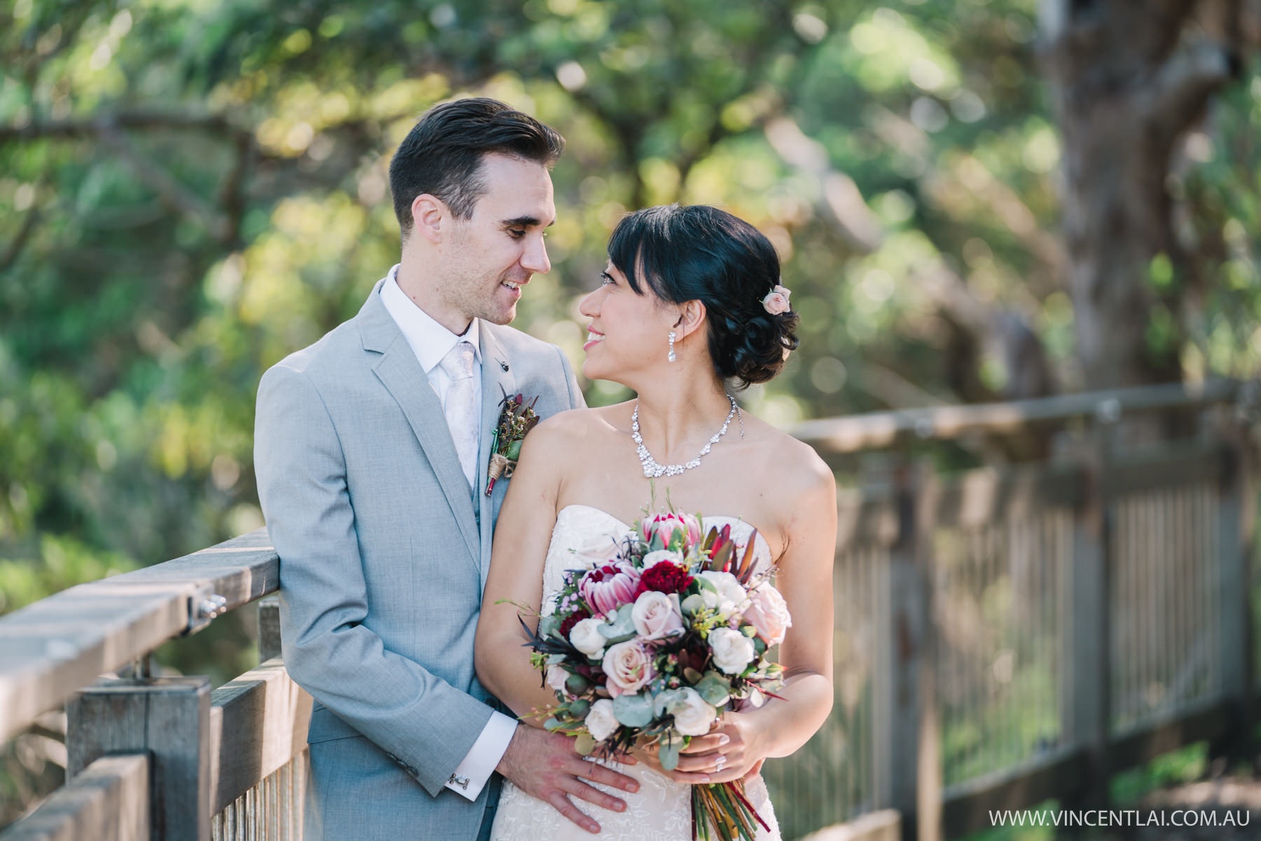 Bradleys Head Amphitheatre Wedding Photo