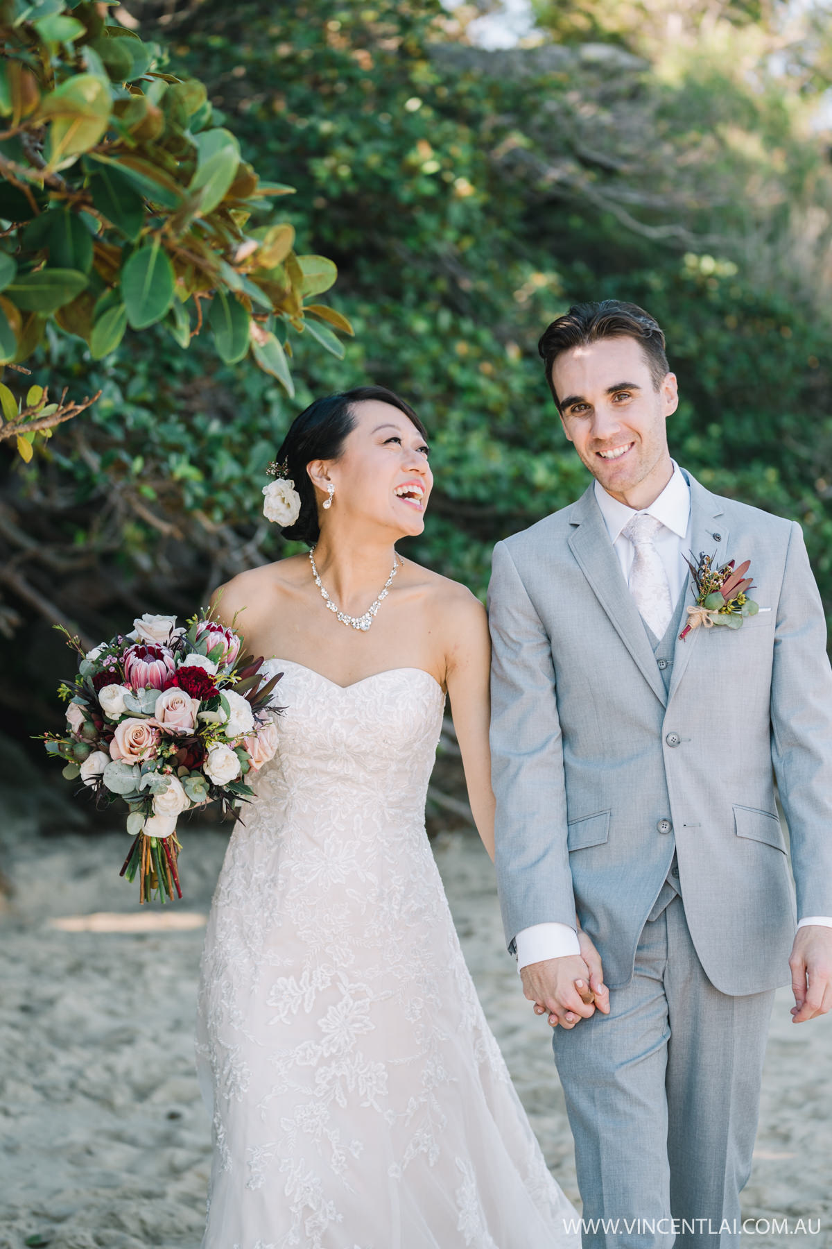 Bradleys Head Amphitheatre Wedding Photo