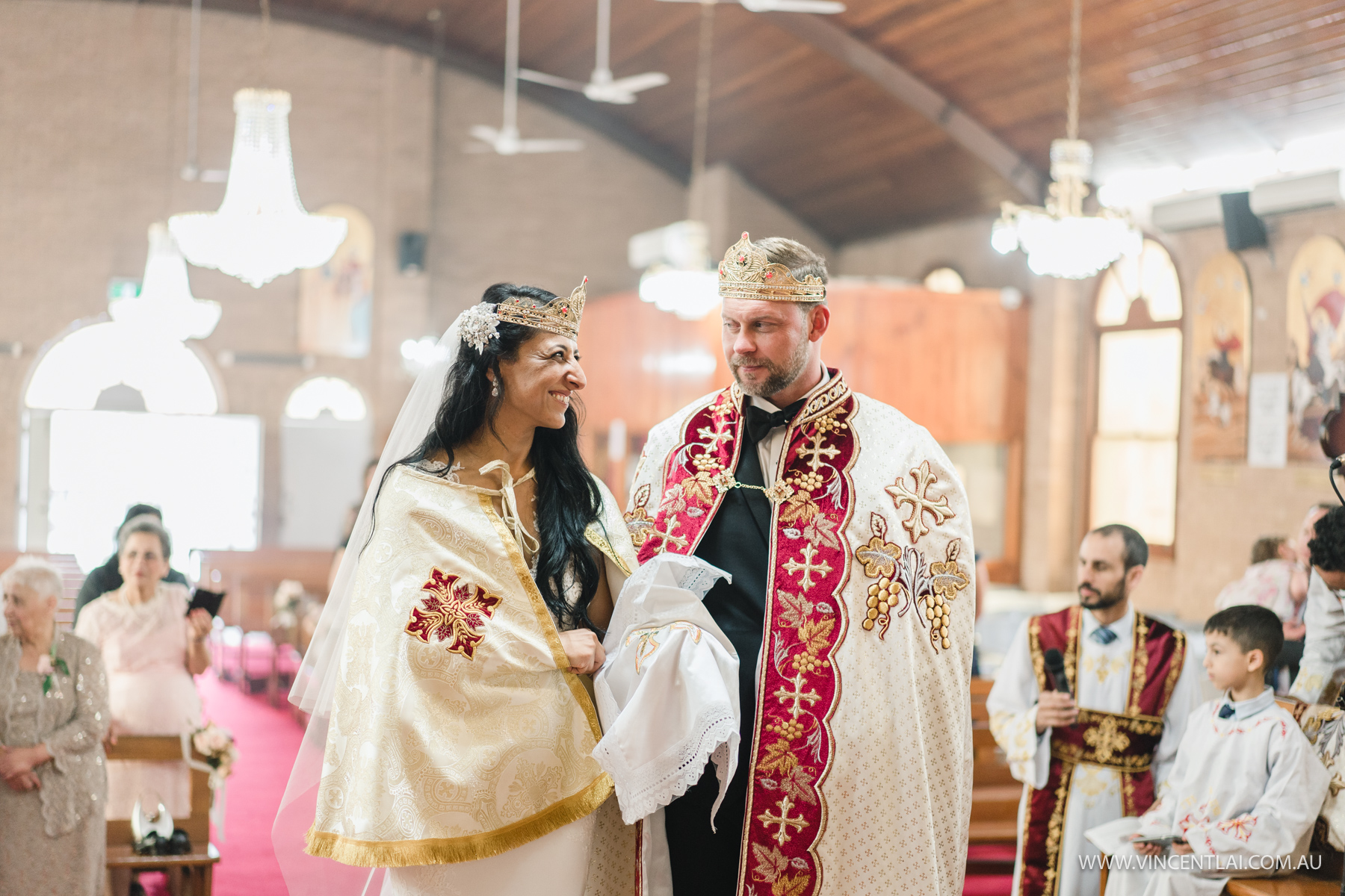 Wedding at Archangel Michael & St Bishoy Coptic Orthodox Church